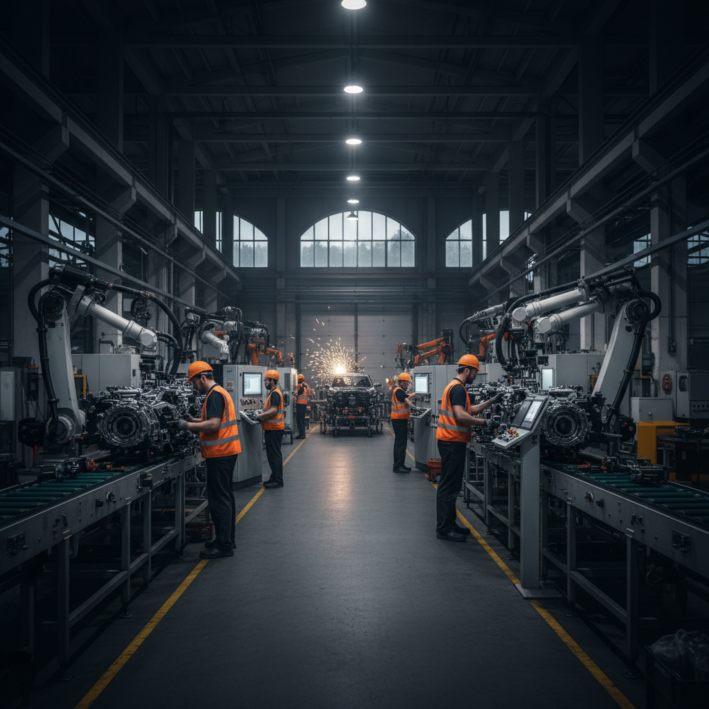 Produktionshelfer aus Polen